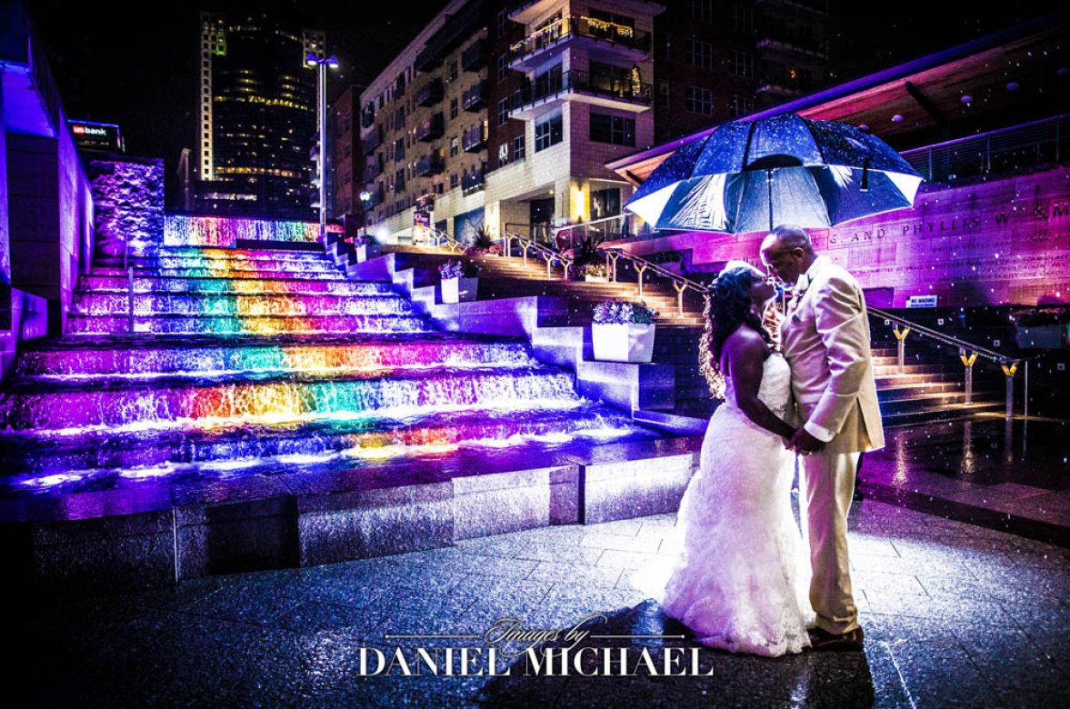 Black couple photographed at Smale Park Pride Week by Daniel Michael Photography